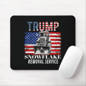 Snowflake Removal Service Funny Donald Trump 2024 Mousepad (Mit Mouse)