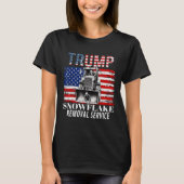 Snowflake Removal Service Funny Donald Trump 2024 T-Shirt (Vorderseite)