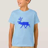 Snowflake Rentier T-Shirt (Vorderseite)