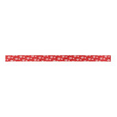 Snowflake Ribbon Personalisiert Weihnachtsband Satinband (Vorderseite)