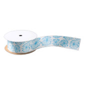 Snowflake Ribbon Satinband (Spule)