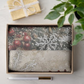 Snowflake Rooster Seidenpapier (Geschenk)