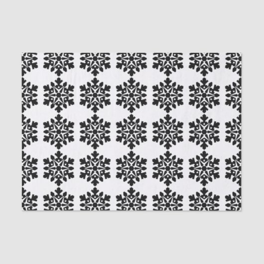 SnowFlake Seidenpapier (Vorderseite)