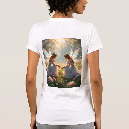 Snowflake Slots & Fairy BBF T - Shirt (Rückseite)