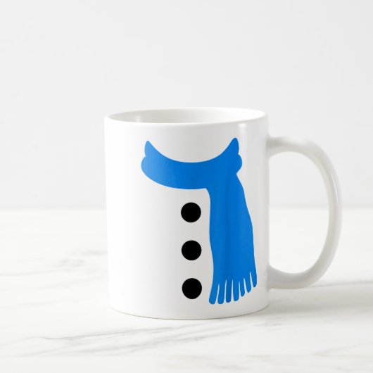 Snowflake Snowman Costumes Christmas Family Matchi Kaffeetasse (Rechts)