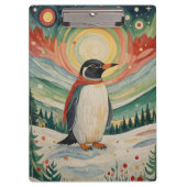 Snowflake Soirée Klemmbrett (Vorderseite)