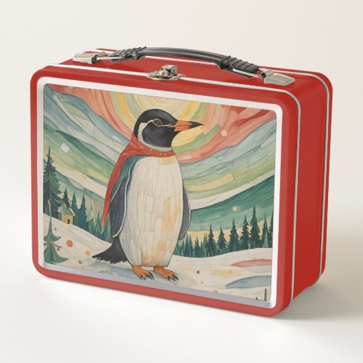 Snowflake Soirée Metall Brotdose (Vorderseite)