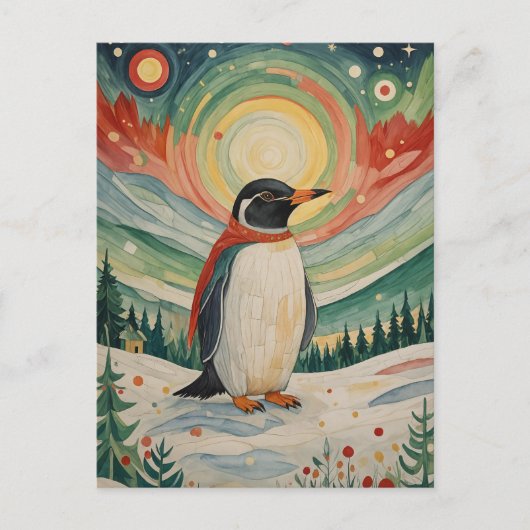 Snowflake Soirée Postkarte (Vorderseite)