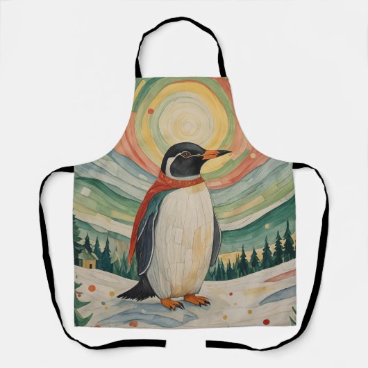 Snowflake Soirée Schürze (Vorderseite)