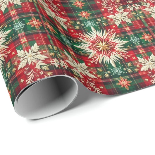 Snowflake Splendor Geschenkpapier (Rolleneckpunkt)