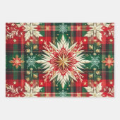 Snowflake Splendor Geschenkpapier Set (Vorderseite)