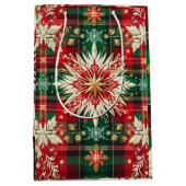 Snowflake Splendor Mittlere Geschenktüte (Vorderseite)