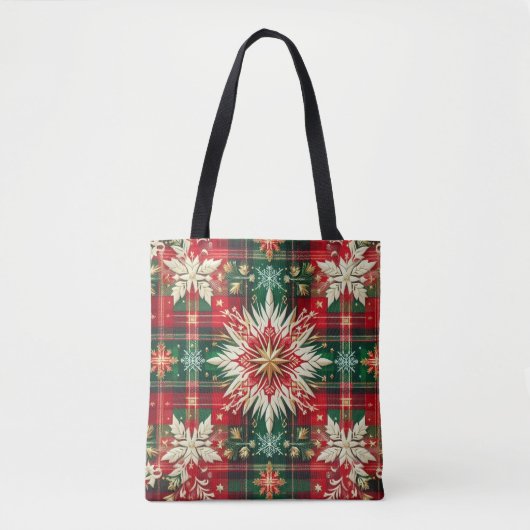 Snowflake Splendor Tasche (Vorderseite)