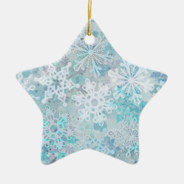 Snowflake Star Ornament