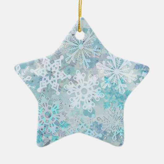 Snowflake Star Ornament (Vorne)