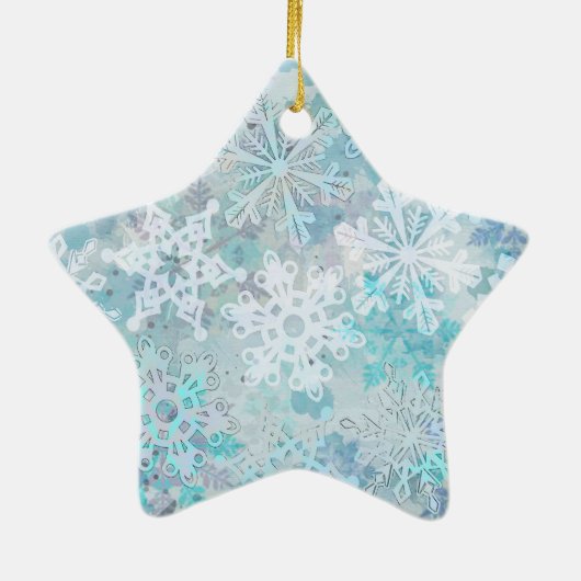 Snowflake Star Ornament (Hinten)
