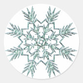 SnowFlake Sticker (Vorderseite)