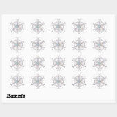 Snowflake Sticker (Blatt)