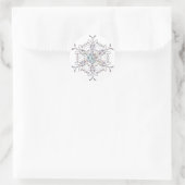 Snowflake Sticker (Tasche)