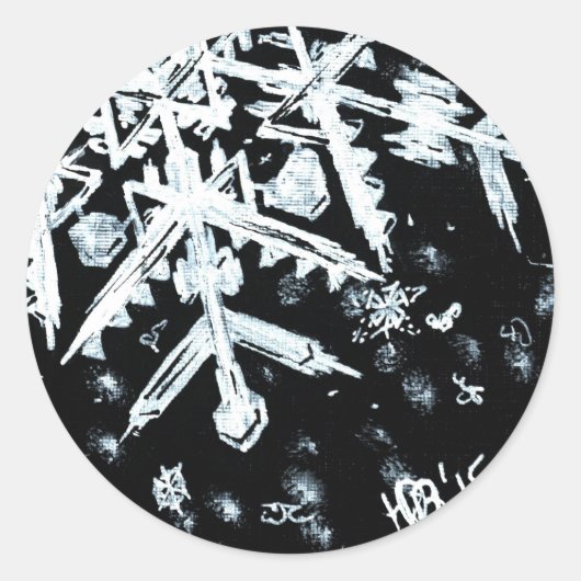 Snowflake Stickers (Vorderseite)