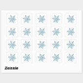 Snowflake Stickers (Blatt)