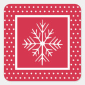 Snowflake Stickers (Vorderseite)