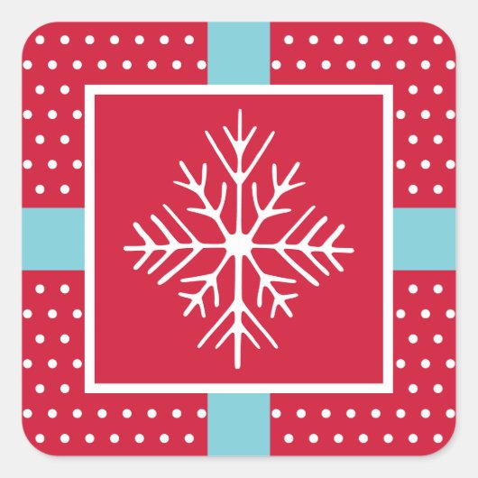 Snowflake Stickers (Vorderseite)