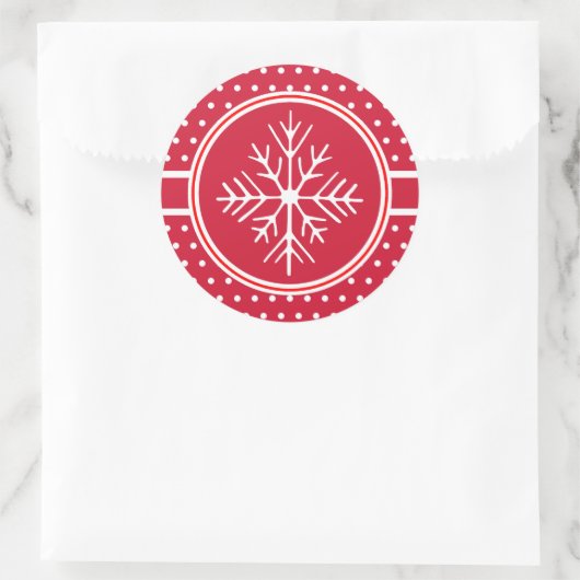 Snowflake Stickers (Tasche)