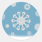 Snowflake Stickers (Vorderseite)