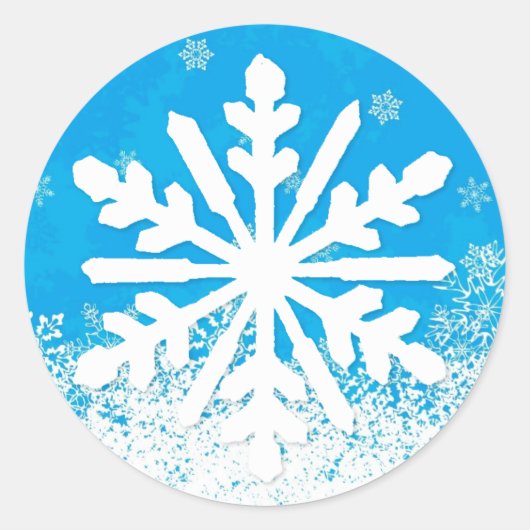Snowflake Stickers (Vorderseite)