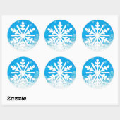 Snowflake Stickers (Blatt)
