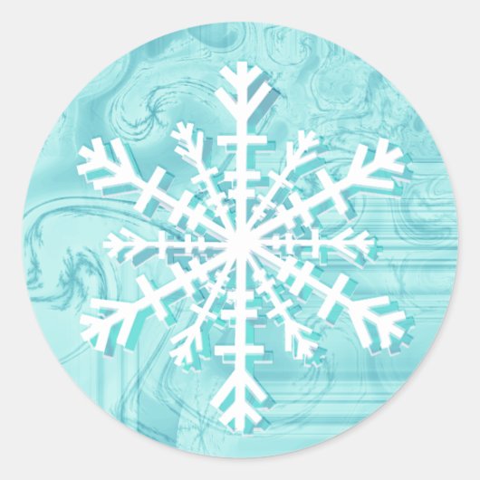 Snowflake Stickers (Vorderseite)