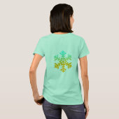 Snowflake-T - Shirt (Schwarz voll)
