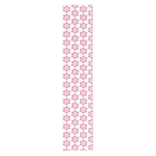 Snowflake Table Runner Kurzer Tischläufer (Vorderseite)