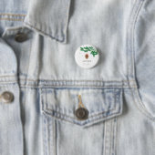 Snowflake Tannenzapfen Mutter werdende Baby Shower Button (Beispiel)