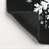 Snowflake Teacher Costume Matching Family Winter C Mousepad (Ecke)