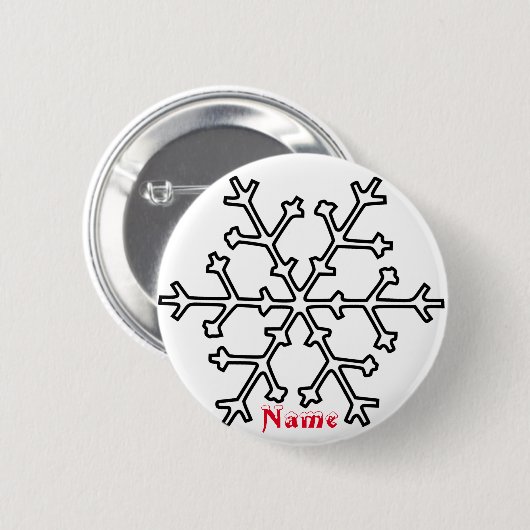 Snowflake Thunder_Cove Button (Vorne & Hinten)