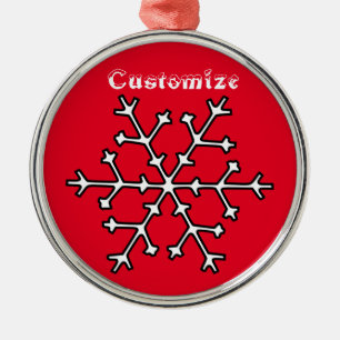 Snowflake Thunder_Cove Ornament Aus Metall