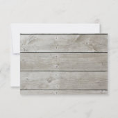 Snowflake UAWG Time to Drink Champagne RSVP Karte (Rückseite)