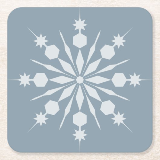 Snowflake Untersetzer (Vorderseite)