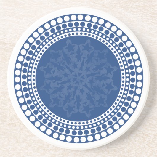 Snowflake-Untersetzer Getränkeuntersetzer (Vorne)