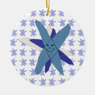 Snowflake von Victoria Shaylee Keramik Ornament