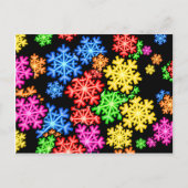 Snowflake Wallpaper Postkarte (Vorderseite)