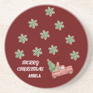 Snowflake Weihnachten Untersetzer