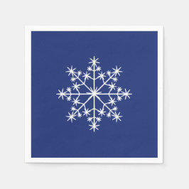 Snowflake Weihnachten Weihnachten Serviette