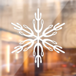 Snowflake Weihnachten Winter Vinyl Fensterheber Fensteraufkleber