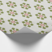 Snowflake Weihnachts-Wrapper Geschenkpapier (Ecke)