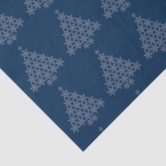 Snowflake Weihnachtsbaum Tissue Seidenpapier (Ausschnitt)