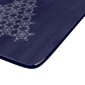 Snowflake Weihnachtsbaumschneider Schneidebrett (Ecke)