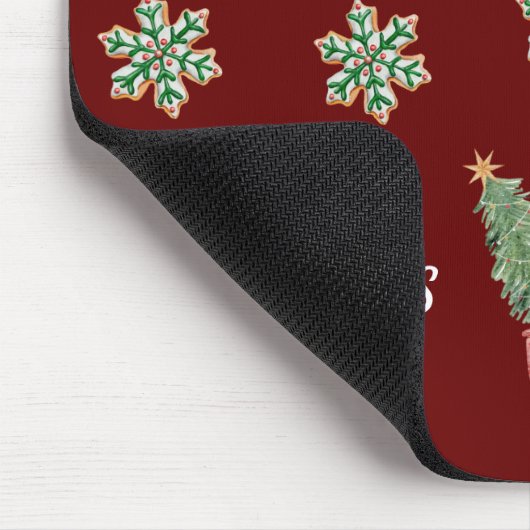 Snowflake Weihnachtsmäuse Pad Mousepad (Ecke)
